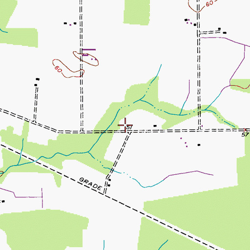Topographic Map of School Number 11 (historical), MD