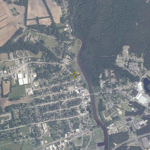 Aerial/Satellite Image of Union Methodist Cemetery, MD