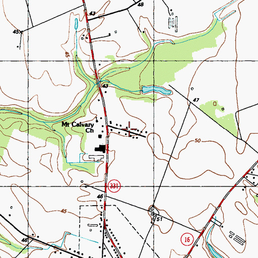 Topographic Map of West View, MD