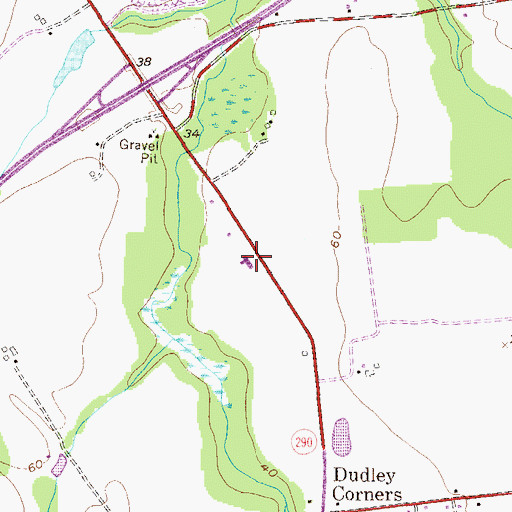 Topographic Map of Eastern Shore Academy of the Seventh Day Adventists, MD