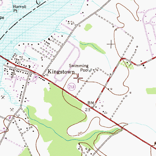 Topographic Map of Liberty Lighthouse Church, MD