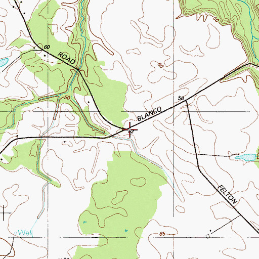 Topographic Map of Bolton, MD