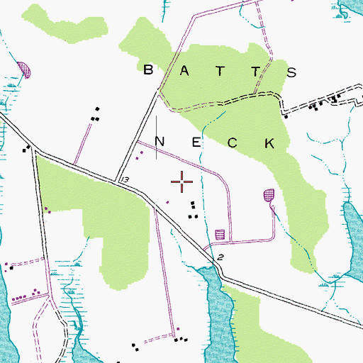 Topographic Map of Gomoljak, MD