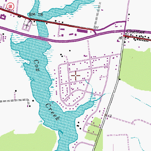 Topographic Map of Harborview, MD