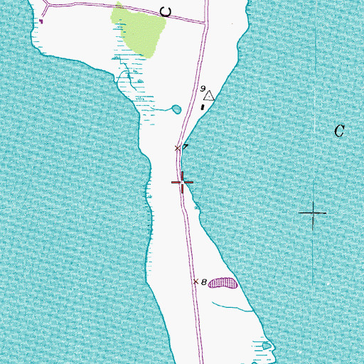 Topographic Map of Southwind, MD