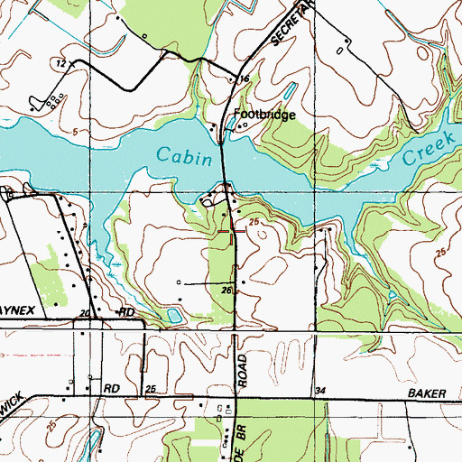 Topographic Map of West Haven, MD