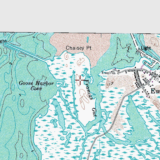 Topographic Map of Orchard Ridge, MD