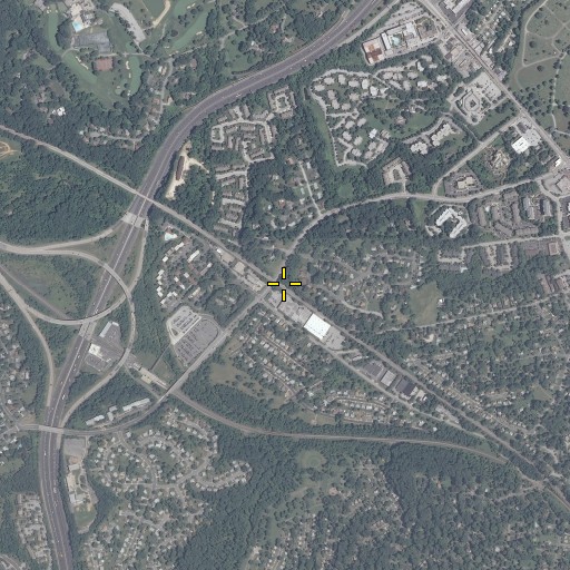 Aerial/Satellite Image of Roslyn, MD