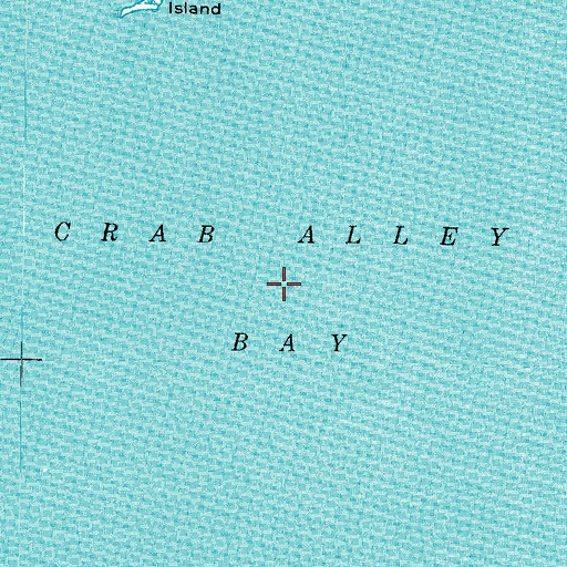 Topographic Map of Crab Alley Bay, MD