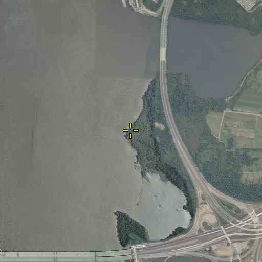 Aerial/Satellite Image of Fox Ferry Point, MD
