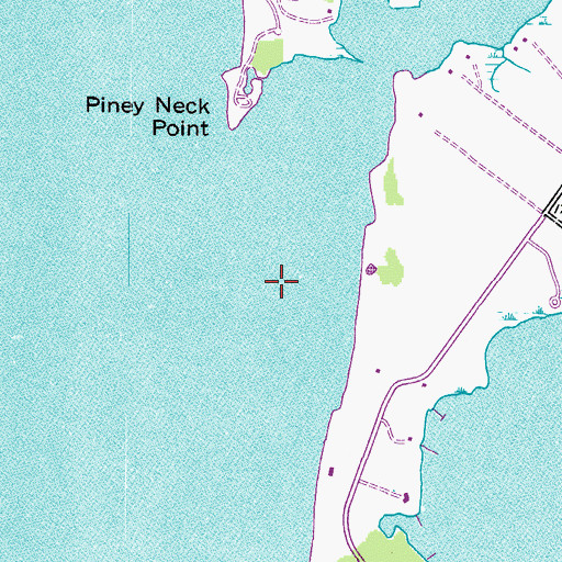 Topographic Map of Greenwood Creek, MD