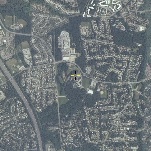 Aerial/Satellite Image of Magnolia Spring, MD