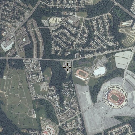 Aerial/Satellite Image of William Paca Elementary School, MD