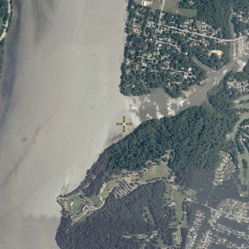 Aerial/Satellite Image of Swan Creek, MD