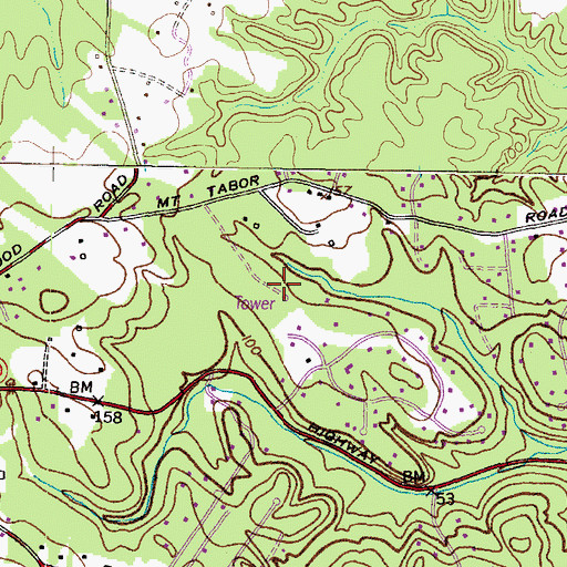 Topographic Map of WHFS-FM (Annapolis), MD