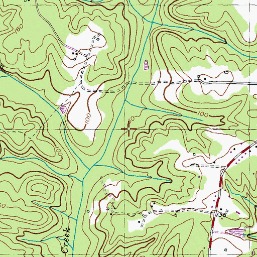 Topographic Map of WQMR-FM (Mechanicsville), MD