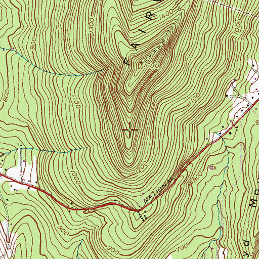 Topographic Map of WWPB-TV (Hagerstown), MD