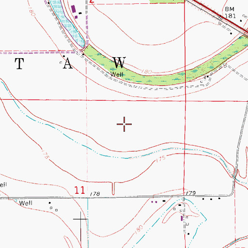 Topographic Map of Matthews Field (historical), AR