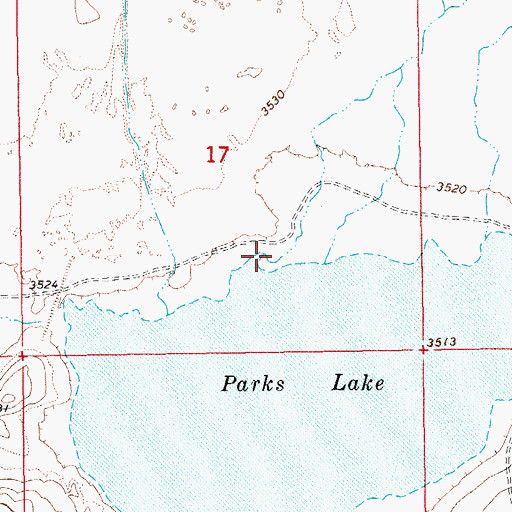 Topographic Map of Hot Well Draw, AZ