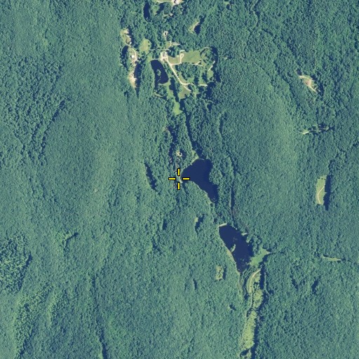 Aerial/Satellite Image of Norcross Number 2 Dam, MA