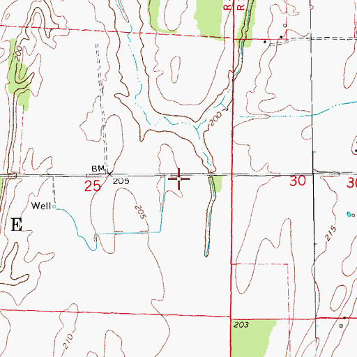 Topographic Map of Pleasant Grove Church (historical), AR