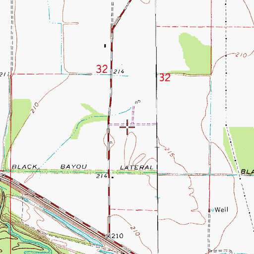 Topographic Map of Saint Stephen Church (historical), AR