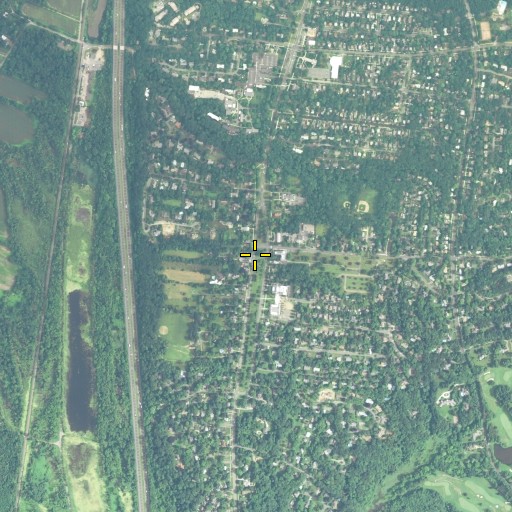 Aerial/Satellite Image of Longmeadow, MA