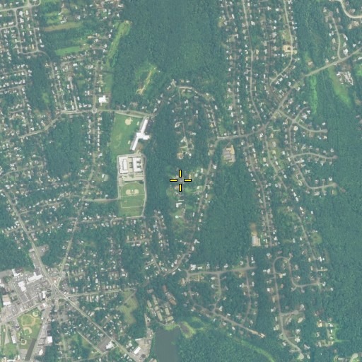 Aerial/Satellite Image of McCarthy Hill, MA