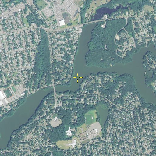 Aerial/Satellite Image of North Branch Mill River, MA