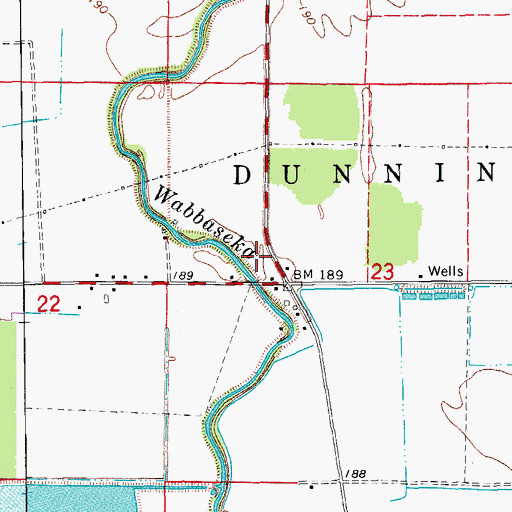 Topographic Map of Union Grove Church (historical), AR