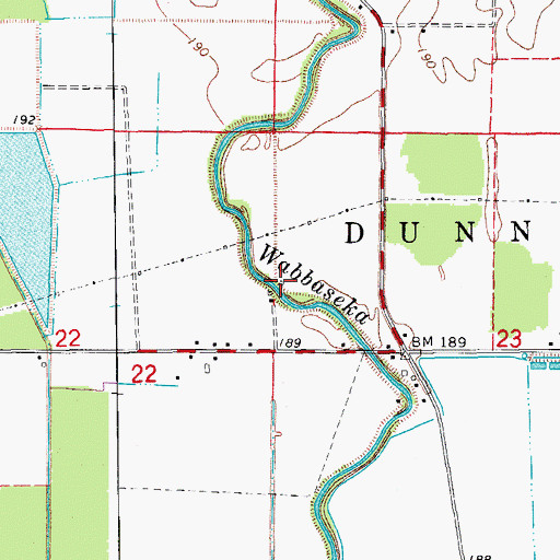 Topographic Map of Lockhart School (historical), AR