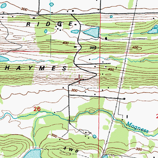 Topographic Map of Bailey Addition, AR