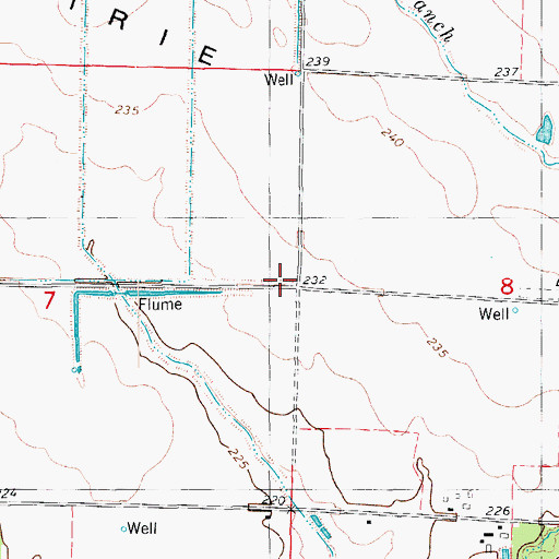 Topographic Map of Marson School (historical), AR