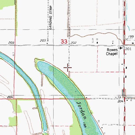 Topographic Map of Buffalo School (historical), AR