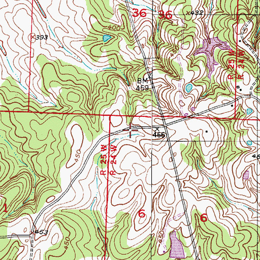 Topographic Map of Jakajones (historical), AR