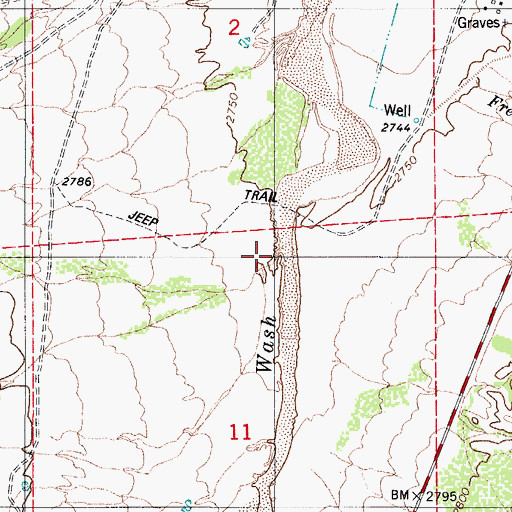 Topographic Map of Altar Wash, AZ