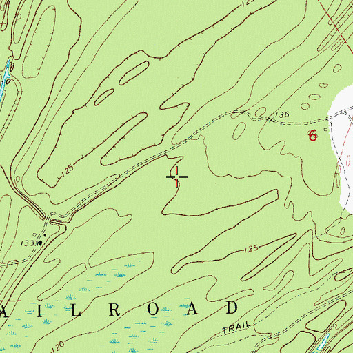 Topographic Map of Island Number 81, AR