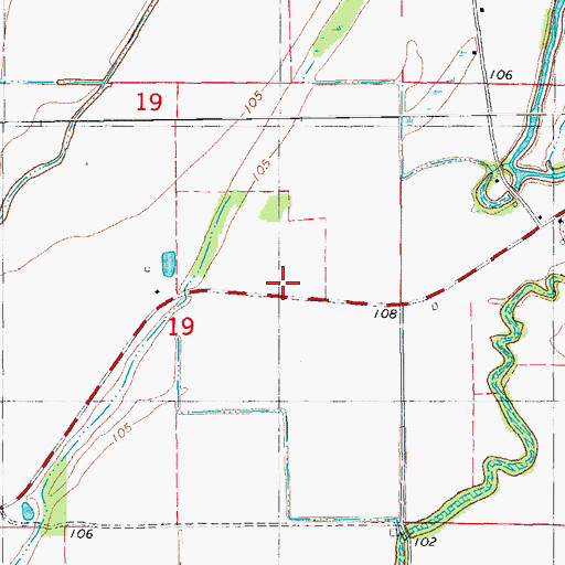 Topographic Map of Assembly of God Church (historical), AR