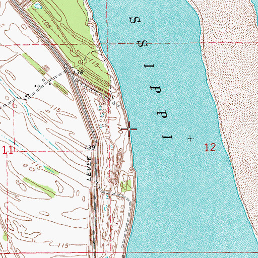 Topographic Map of Cracraft Landing, AR