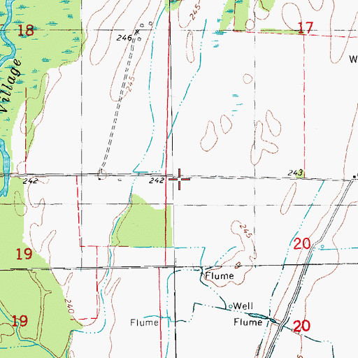 Topographic Map of Goetz School (historical), AR