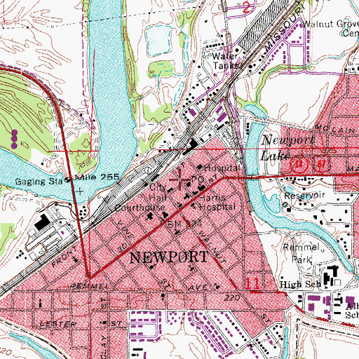 Topographic Map of W A Billingsley Memorial Library, AR
