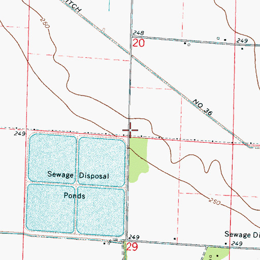 Topographic Map of Dogwood Ridge, AR