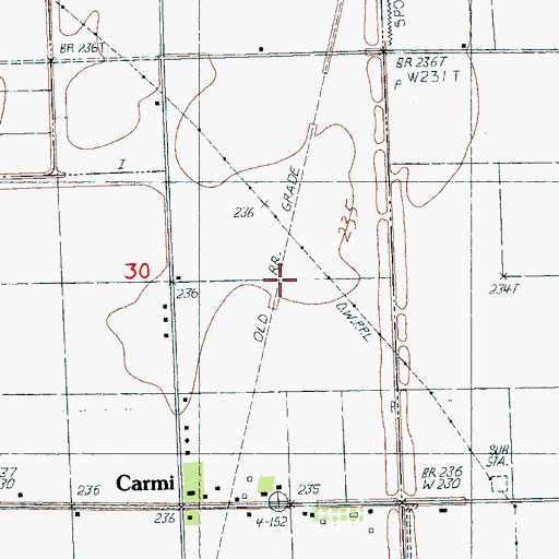 Topographic Map of Orr (historical), AR