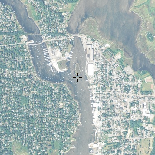 Aerial/Satellite Image of Palmer River, RI