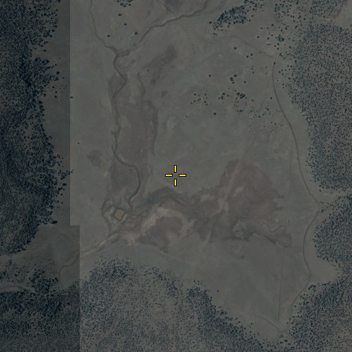 Aerial/Satellite Image of Indian Flat, AZ