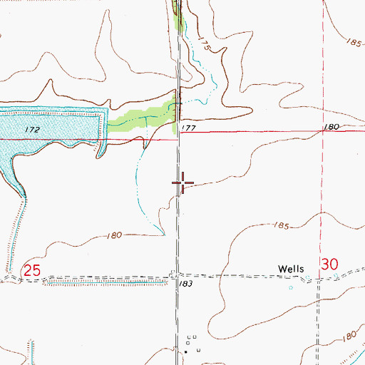 Topographic Map of Cooper School (historical), AR