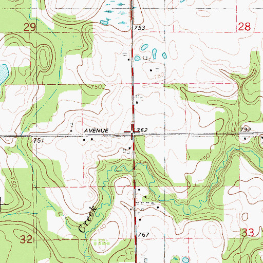 Topographic Map of Braybrooks School, MI