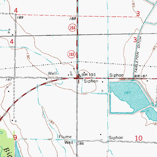 Topographic Map of Pin Point School (historical), AR