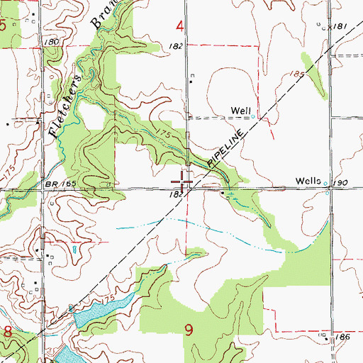 Topographic Map of Williams School (historical), AR