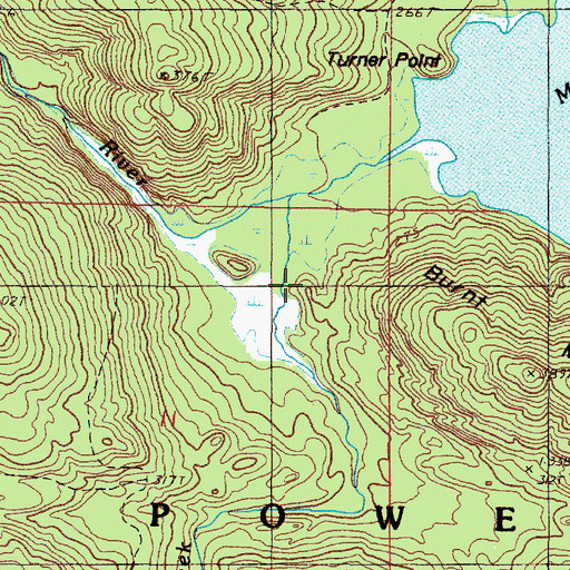 Topographic Map of Cliff River, MI